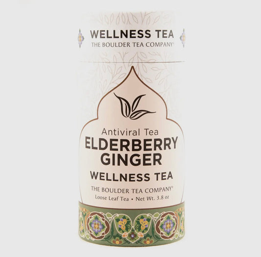 Elderberry Ginger Wellness Tea -Antiviral Tea