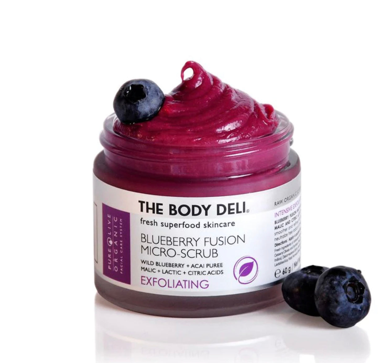 Blueberry Fusion Micro Scrub - Body Deli